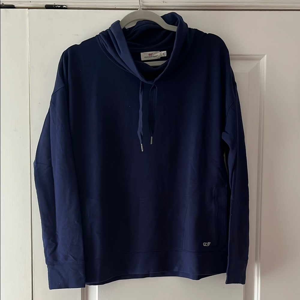 Vineyard Vines Blue Relaxed Long Sleeve Hoodie